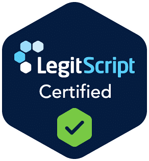 Seaside Wellness is LegitScript certified