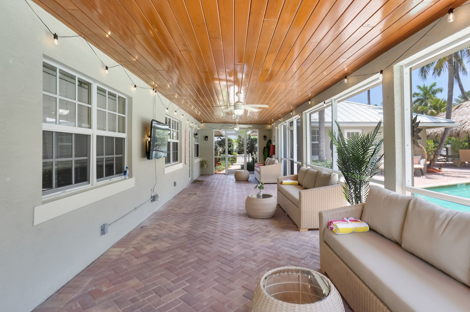 Bright interior living space